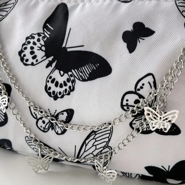 Glamour Butterfly Cloth Purse Set